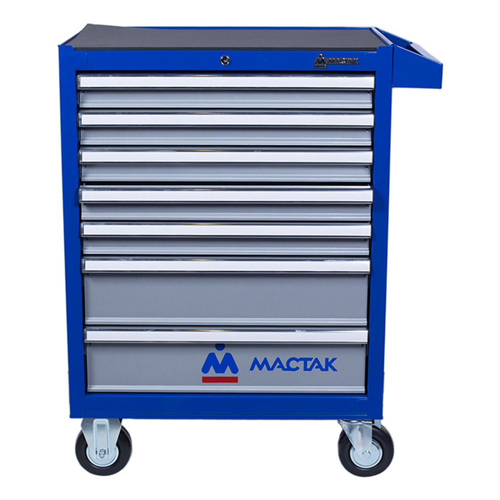 Тележка инструментальная, 7 ящиков, синяя МАСТАК 521-07581B