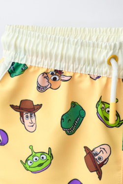 ZARA ПЛАВКИ-БЕРМУДЫ TOY STORY © DISNEY, ЖЕЛТЫЙ