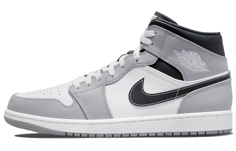 Air Jordan 1 Mid 'Light Smoke Grey'
