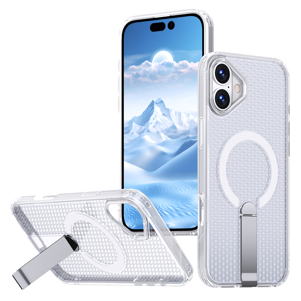 Прозрачный чехол Mesh Pro Magnetic Case для iPhone 16 Plus