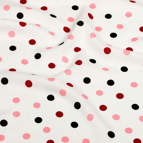 Ткань Штапель 90 г/м² 100% вискоза шир.145 см  цв.04 белый