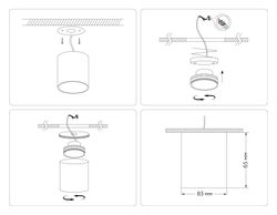 Ambrella Накладной точечный светильник GX53 GX Standard tech TN5304