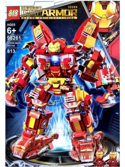Конструктор Iron Armor "Железный человек" 813 деталей