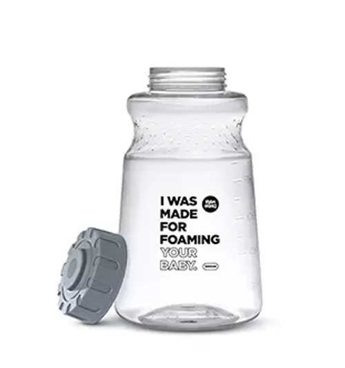 Foam Heroes Minigun прозрачная бутылка c крышкой, 1л