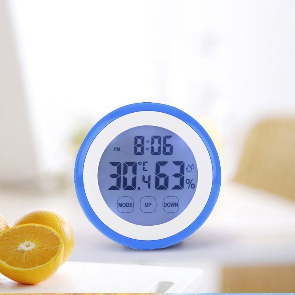 Многофункциональный цифровой термометр/гигрометр с будильником