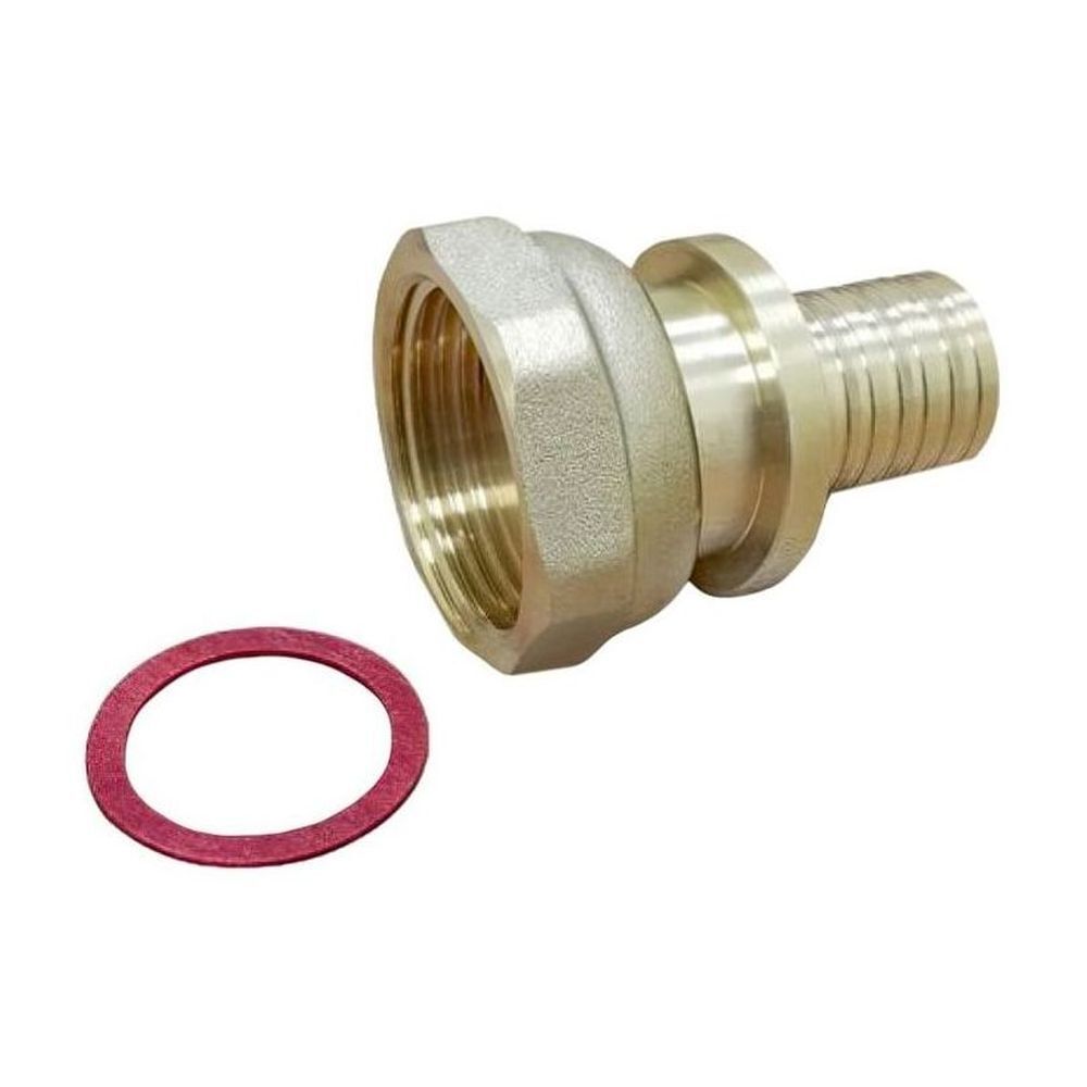 Муфта латунная Varmega с накидной гайкой 16×¾