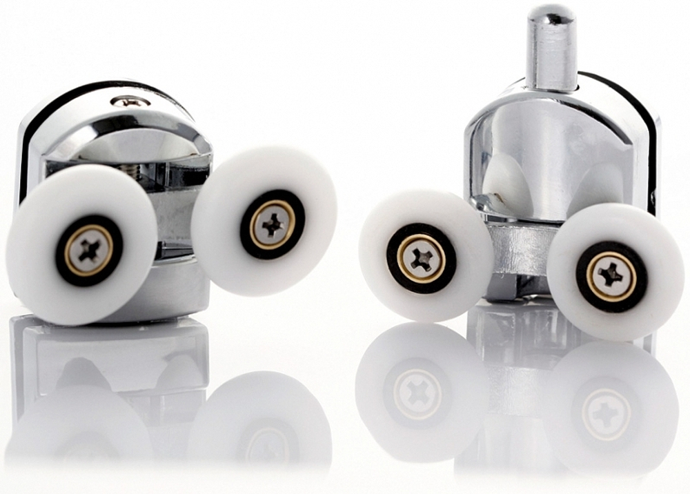 Душевая дверь Abber Schwarzer Diamant 150 AG33150H профиль Хром стекло прозрачное