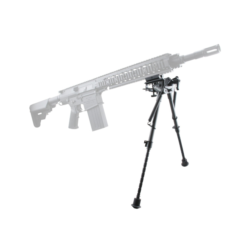 Сошки поворотная пружинная Vector Optics 9-13.5” углепластиковая для установки на антабку