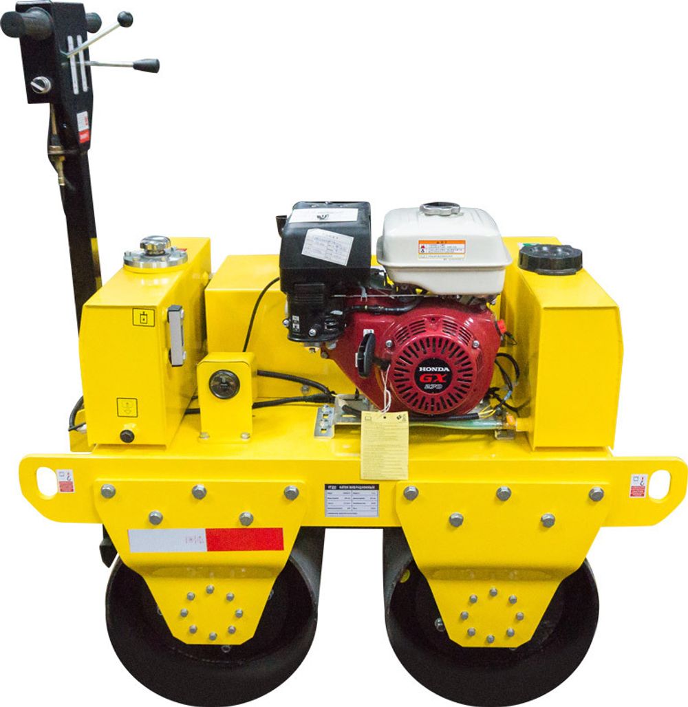 Двухвальцовый вибрационный каток STEM TECHNO SVR 501H - [550 кг / HONDA GX270]