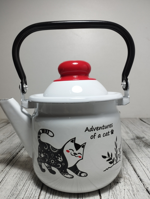 Чайник 1 л с рисунком Коты  27071/4