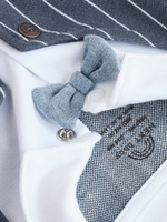 Комбинезон / Cлип для малышей Next E19-555, Белый, Серый