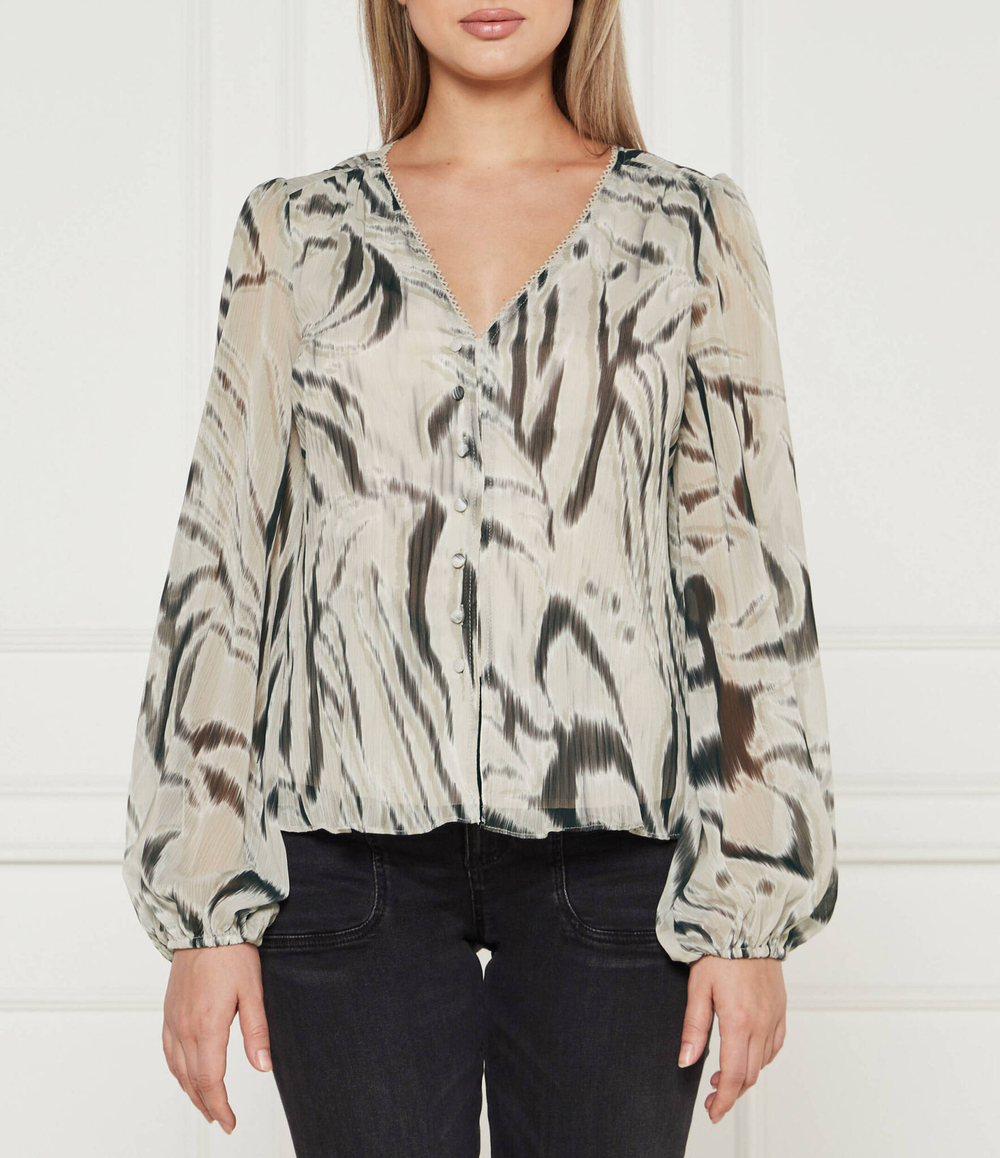 Блузка YVETTE GUESS - бежевый(W4BH57 WDW82)