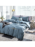 Постельное белье из сатина Морская волна 2-спальное