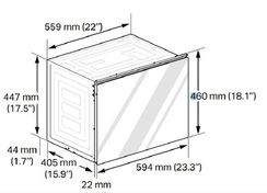 Духовой шкаф с функцией СВЧ Signature SKSLV2421MS.BMSQEUR