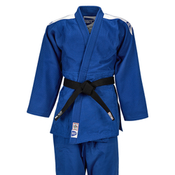 JSS-10212 Кимоно Дзюдо SUPER одобрено IJF синее