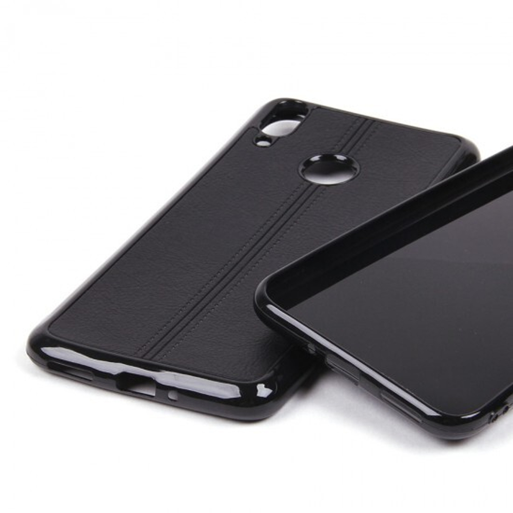 Панель из экокожи для Huawei Honor 8С, 010498 Красный