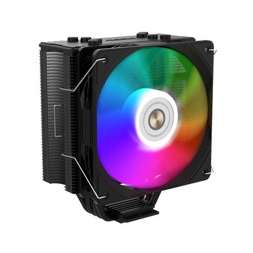 Кулер для CPU Alseye N120, 1х120мм, 800-1800rpm, 4-pin, Al+Cu, черный-белый/ARGB, 73.9CFM, 33.2дБ, 4-PIPE(прямой контакт), TDP 180Вт, INTEL 1700/1200/115x/1366, AMD AM5/AM4/AM3 (AS.01.05.0012)