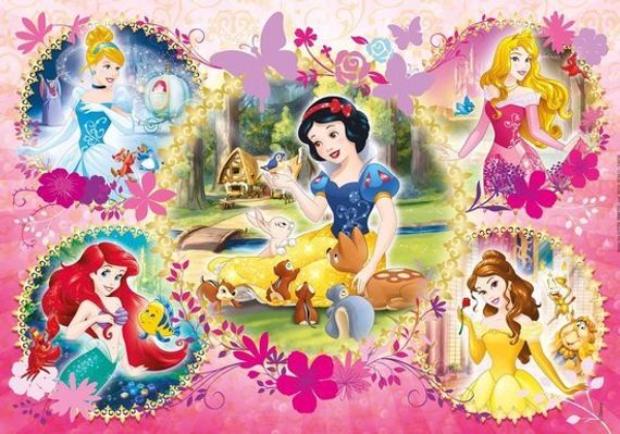 Puzzle 104 GLITTER PRINCESS-SQU95030069