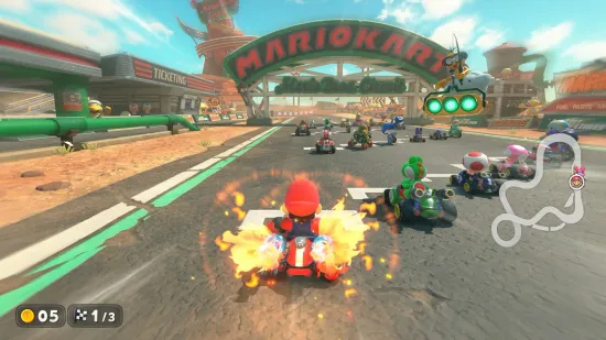 Игровая приставка Комплект Nintendo Switch 2 256 ГБ + Mario Kart World