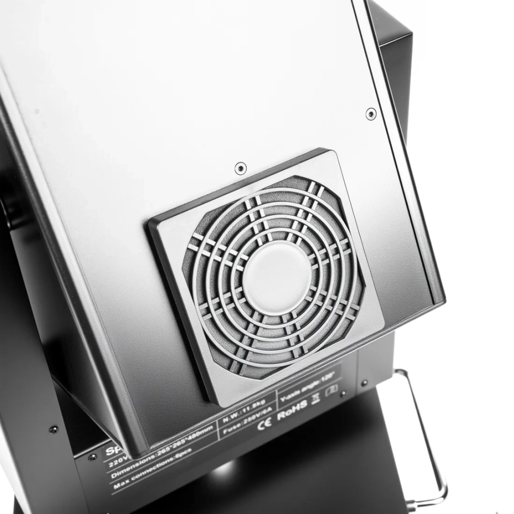 Генератор холодных искр MOKA SFX MK-E16 (750 Вт, высота 1-5 м, вращение 540°, DMX)