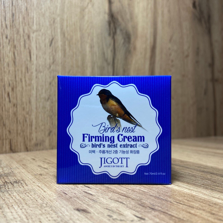 Крем для лица Jigott Wrinkle Cream Bird's Nest Extract антивозрастной с экстрактом ласточкиного гнезда 70 мл