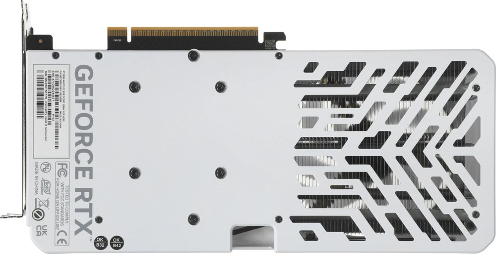 Видеокарта Palit NVIDIA  GeForce RTX 5060 PA-RTX5060 WHITE OC 8ГБ White, GDDR7, OC,  Ret [ne75060u19p1-gb2063m]