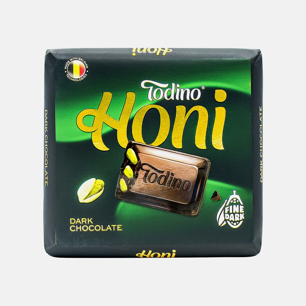 Шоколад темный с фисташкой Honi 60г