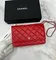 Сумка-кошелек Chanel Wallet On A Chain красный