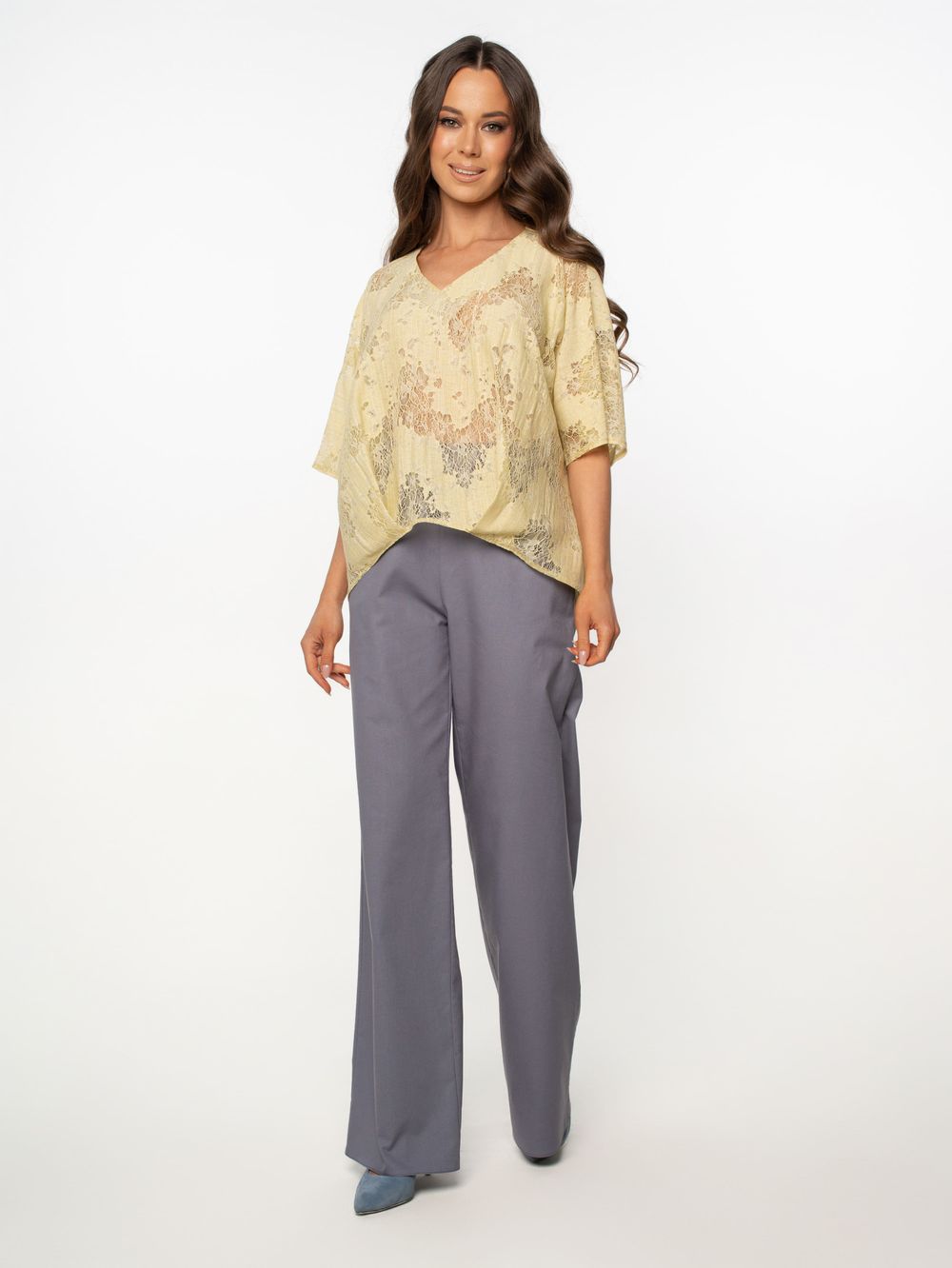 Костюм Летний стиль (желто-серый) К15908-7М LT Collection