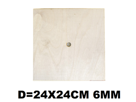 Подложка Фанера 24*24 6mm