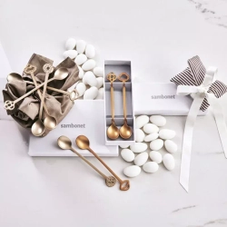 Sambonet - Набор из 4 серебряных ложек Party. / артикул   52549C21  / GTIN 8014808113543