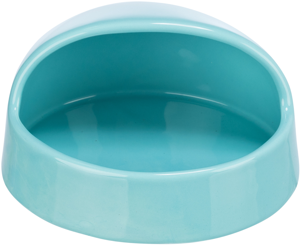Купалка для мышей и хомяков, керамика, 16х8х14см, бирюзовый