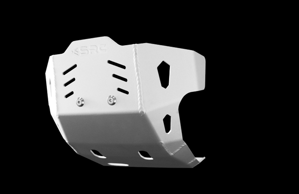 Skid Plate for Honda CRF250L-M (2012-2020). Aluminium, SRC SLV