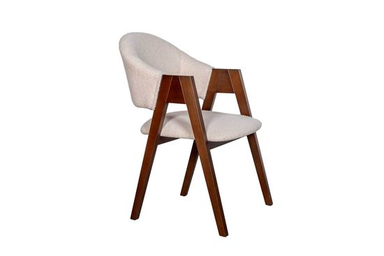 Комплект Стол Valencia (120) + 4 стула Снуг / букле /старинный орех