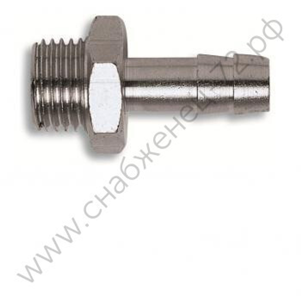 Переходник GAV 1233/ 2 370/1 М1/4 на елочку 6 мм