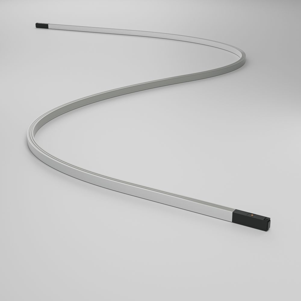 Трековый магнитный светодиодный светильник Maytoni Basity Flex TR180-1-24WTW-B