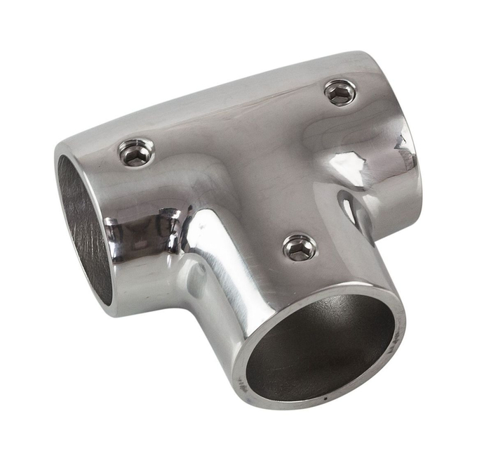 Тройник леера (25,4 мм), 90 град, Marine Rocket