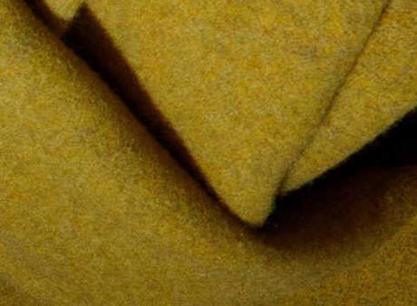 Плед 130х170 Biederlack Dark Velvet Ocker-Grau