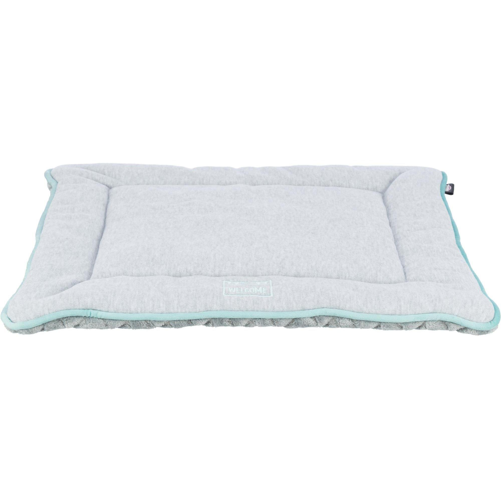 Лежак для собак Trixie Junior, размер 2, размер 70x50см., светло-серый/мятный