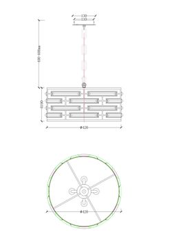 Подвесной светильник Maytoni Frontera MOD067PL-04CH