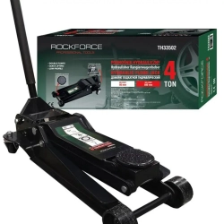 Домкрат подкатной гидравлический двухпоршневой 4т (h min 95мм, h max 560мм) RockForce##Rock FORCE RF-TH33502(RF83502)