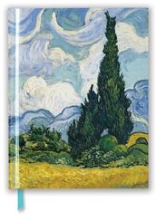 Bloknot \ Блокнот\ Notebook Vincent van Gogh: Wheat Field with Cypresses (Blank Sketch Book)