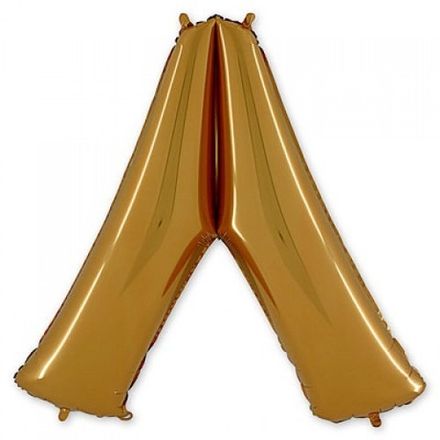 Буква "Л" золото 102 см