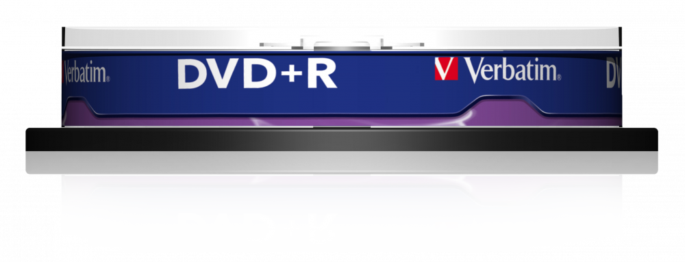 Оптический диск Verbatim DVD+R 4.7GB 16X AZO Matt Silver, Spindle, 10 шт