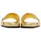 Moschino Leather Slide 'Gold'