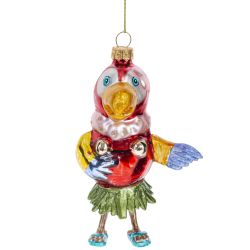 GAEM Украшение новогоднее "Попугай", L8 W8,5 H14,5 см