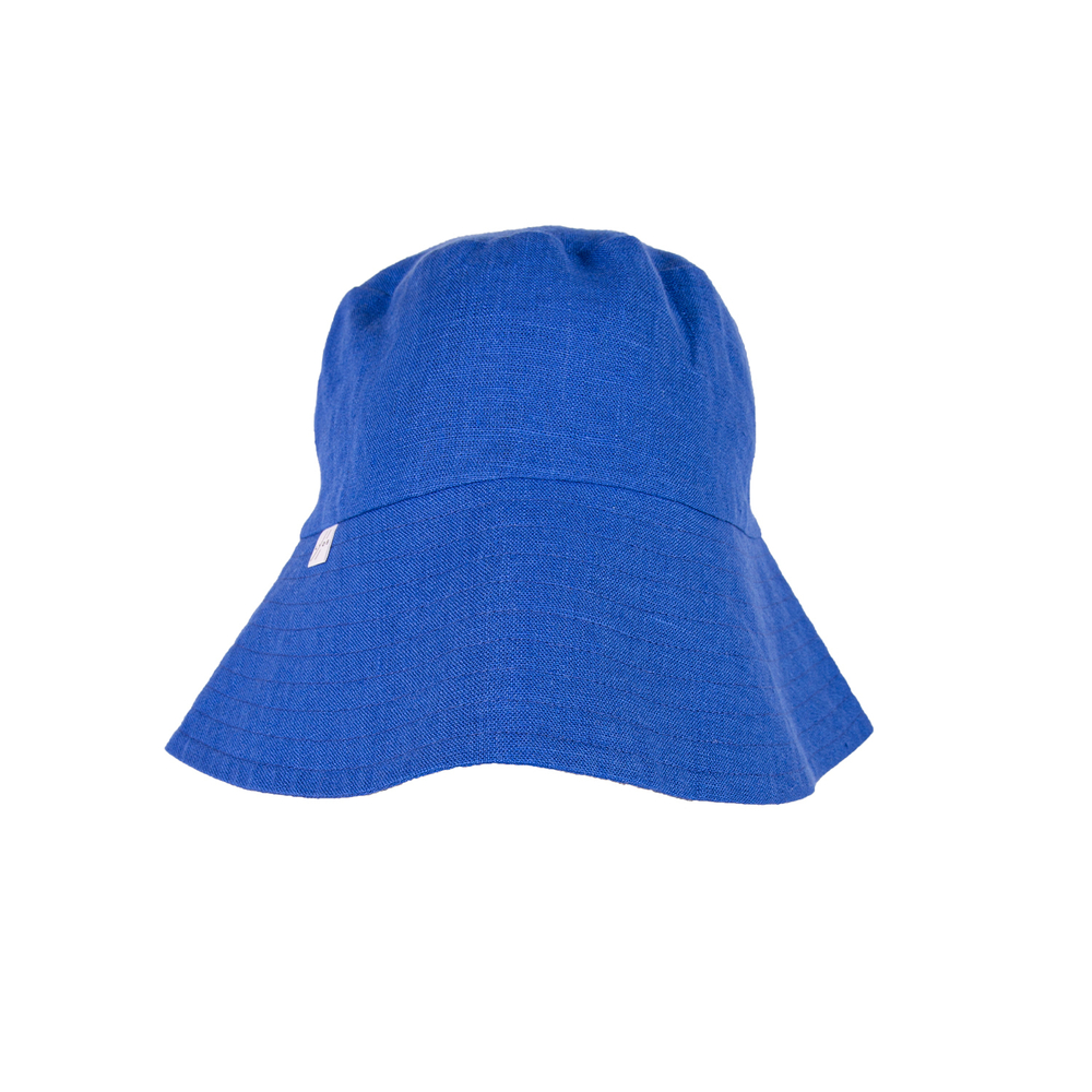 Linen bucket hat