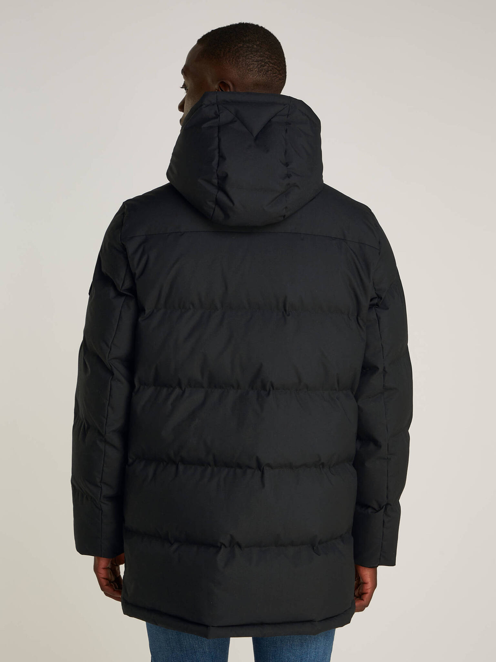 Пуховая куртка ROCKIE Tommy Hilfiger - черный(MW0MW37483)