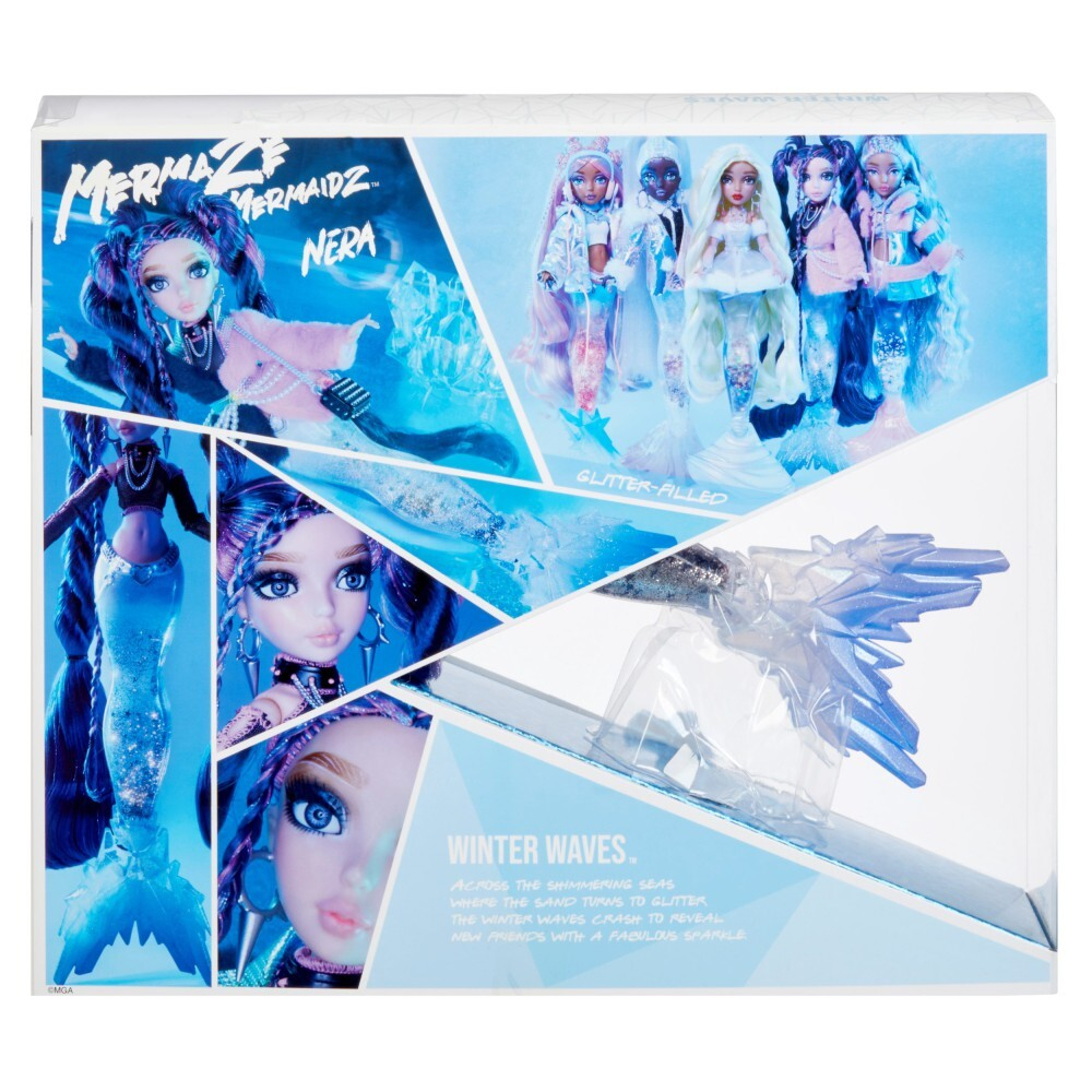 Mermaze Mermaidz - Кукла-русалка, меняющая цвет Nera 585404 / артикул   585381EUC 585404  / GTIN 035051585404