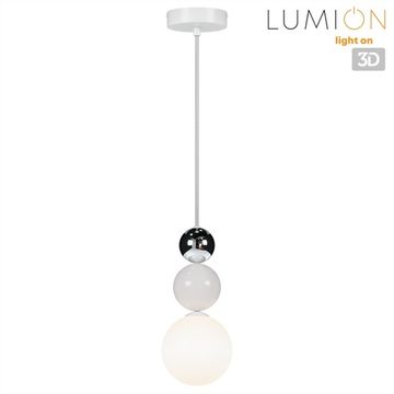 Подвесной светильник 1*G9 6559/1 белый/хром Suspentioni Bonbones Lumion